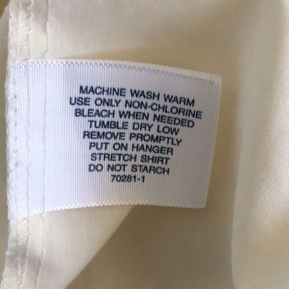Stafford Wrinkle Free Cream 16 1/2 Dress Shirt - Picture 8 of 8